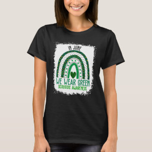 In juni hebben we Green Ribbon Scoliose Awareness  T-shirt