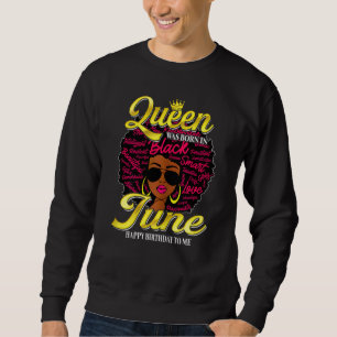 In juni werd een juffrouw koningin geboren Happy B Trui