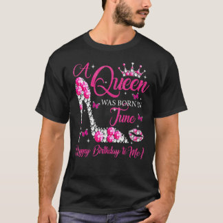 In juni werd een koningin geboren, gelukkig van de t-shirt