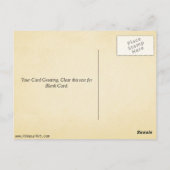 In Kameido Tenmangu shrine door Ando, Hiroshige Briefkaart (Achterkant)