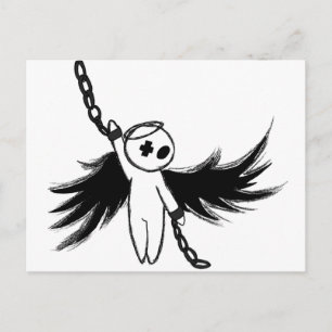 In kettingen briefkaart