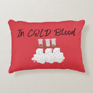 In koelen bloede True Crime Accent Pillow Kussen