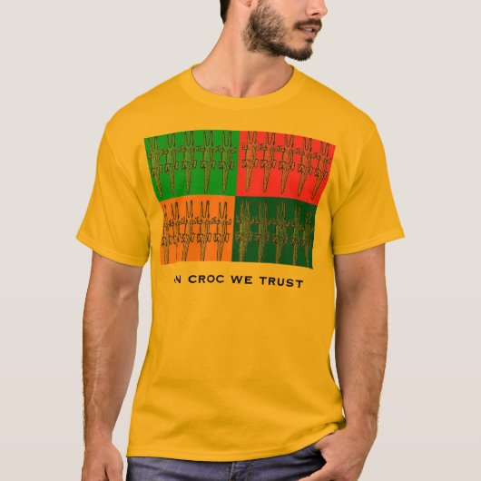 in kroc vertrouwen wij t-shirt (Voorkant)