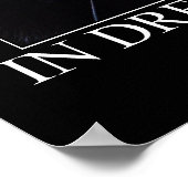 In kunstwerk voor dromen en liefdeskatten poster (Hoek)