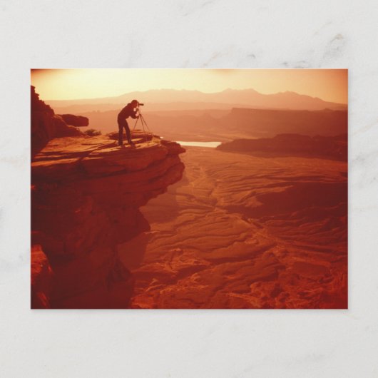 in licht briefkaart (Voorkant)