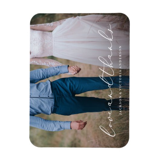 In Liefde Dank je Magnet Magneet (Verticaal)