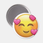 In liefde emoji magneet (Voorkant / Achterkant)