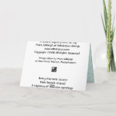 In Liefde Kaart (Achterkant)