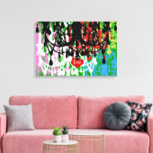 In Liefde Kroonluchter ~ 24x16 Canvas .75" Dik (Insitu (Woonkamer))