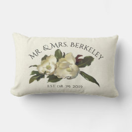 In Liefde -  Magnolias Custom Wedding Gift Kussen