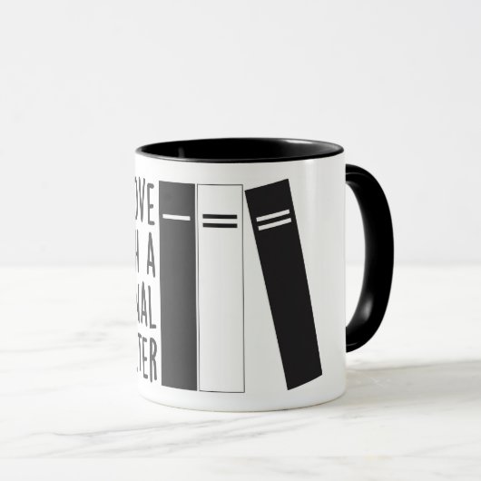 In Liefde met een Fictional Character Coffee Mok (Voorkant rechts)