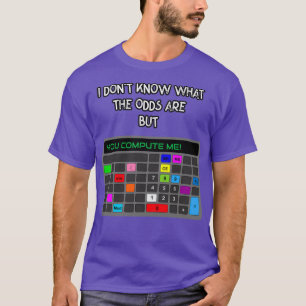 In liefde met een wiskundige t-shirt
