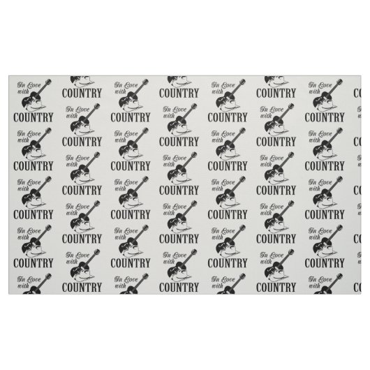 In liefde met land stof (Fat Quarter)