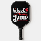 In liefde met mijn Valentijn Pickleball Paddle (Voorkant)