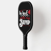 In liefde met mijn Valentijn Pickleball Paddle (Links)