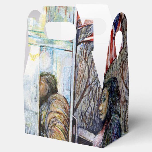 In liefde met problemen en in problemen met liefde bedankdoosjes (Geopend)