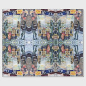 In liefde met problemen en in problemen met liefde cadeaupapier (Vlak)