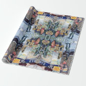 In liefde met problemen en in problemen met liefde cadeaupapier (Uitgerold)