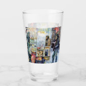 In liefde met problemen en in problemen met liefde glas (Voorkant)