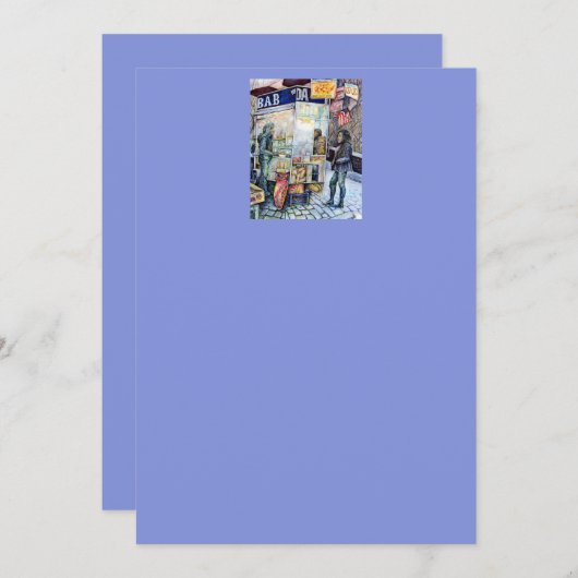 In liefde met problemen en in problemen met liefde kaart (Voorkant / Achterkant)