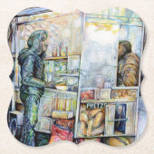 In liefde met problemen en in problemen met liefde kartonnen onderzetters (Voorkant)