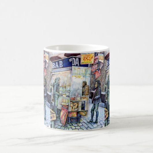 In liefde met problemen en in problemen met liefde koffiemok (Center)