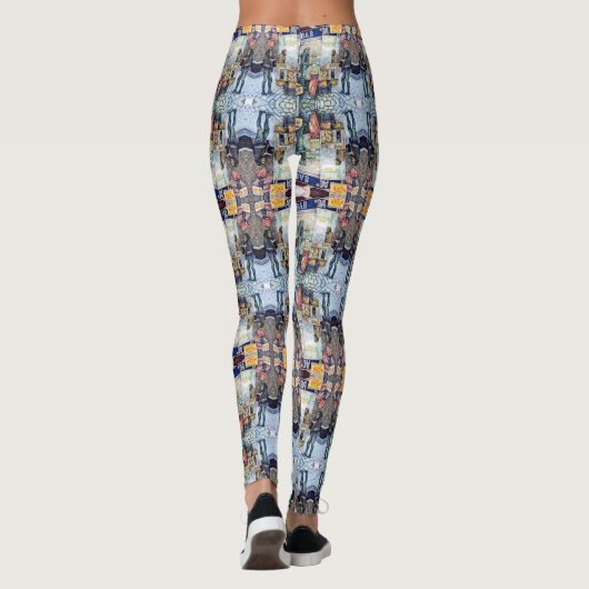 In liefde met problemen en in problemen met liefde leggings (Achterkant)