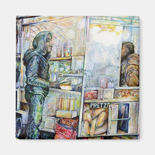 In liefde met problemen en in problemen met liefde magneet (Voorkant)