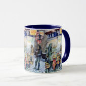 In liefde met problemen en in problemen met liefde mok (Voorkant rechts)