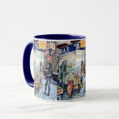 In liefde met problemen en in problemen met liefde mok (Voorkant links)