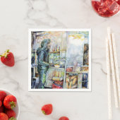 In liefde met problemen en in problemen met liefde servet (Insitu)