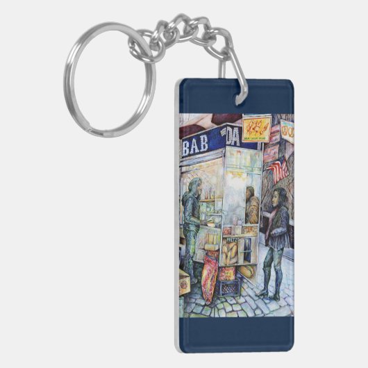 In liefde met problemen en in problemen met liefde sleutelhanger (Voorkant Links)