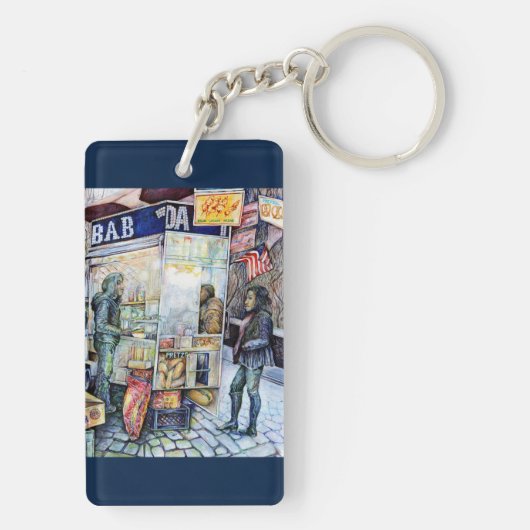 In liefde met problemen en in problemen met liefde sleutelhanger (achterkant)