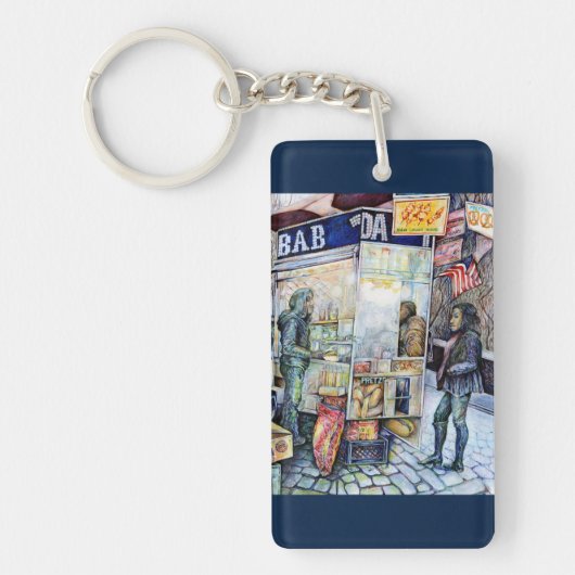 In liefde met problemen en in problemen met liefde sleutelhanger (Voorkant)