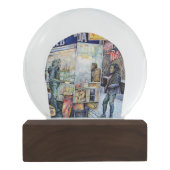 In liefde met problemen en in problemen met liefde sneeuwbol (Achterkant)