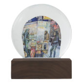 In liefde met problemen en in problemen met liefde sneeuwbol (Voorkant)