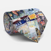 In liefde met problemen en in problemen met liefde stropdas (Opgerold)