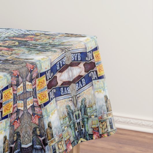 In liefde met problemen en in problemen met liefde tafelkleed (Voorbeeld)