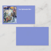 In liefde met problemen en in problemen met liefde visitekaartje (Voorkant / Achterkant)