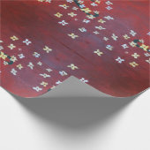 In Liefde, Vogels, Nest Art inpakpapier (Hoek)