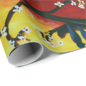 In Liefde, Vogels, Nest Art inpakpapier (Rol Hoek)