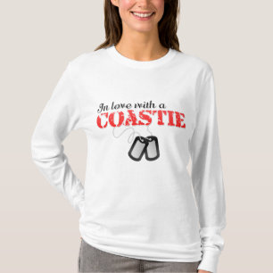 In liefde voor een Coastie T-shirt