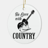 In liefde voor het land keramisch ornament (Links)