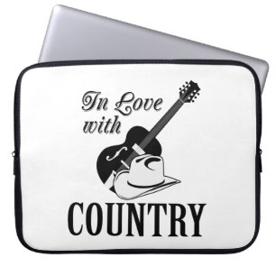 In liefde voor het land laptop sleeve
