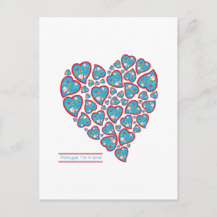 In liefde voor Portugal Briefkaart