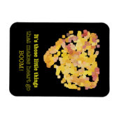 In liefde zijn, citaat: Het zijn die kleine dingen Magneet (Horizontaal)