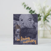 in liefdevolle berichten van de geheugenbegrafenis (Staand voorkant)