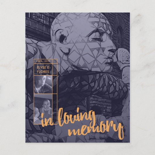 in liefdevolle berichten van de geheugenbegrafenis (Voorkant)