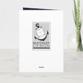 in liefdevolle berichten van de geheugenbegrafenis aankondiging (Achterkant)