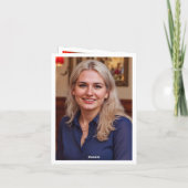 In liefdevolle herinnering 4-foto begrafenis / ged bedankkaart (Achterkant)